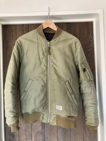 bedwin MA-1 자켓 올리브색 M 사이즈 kj 착용 후루야 켄지