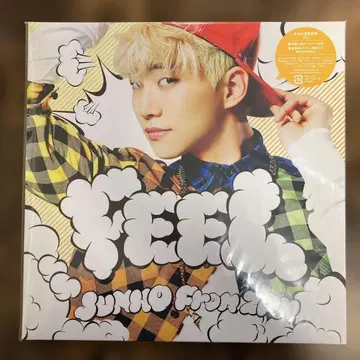 주노 JUNHO FEEL 완전 생산 한정판 CD LP반 사이즈