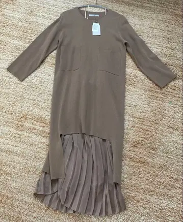 Liyoca 브라운 니트 원피스 F