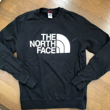 THE NORTH FACE 블랙 트레이닝복 맨투맨 L