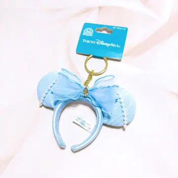 미니 머리띠 키체인 도쿄디즈니씨 24주년