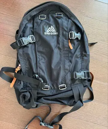 GREGORY 블랙 백팩