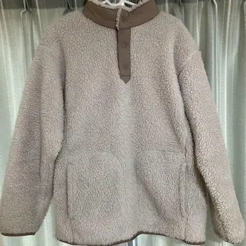 UNIQLO 화이트 마운티니어링 플리스 자켓 M