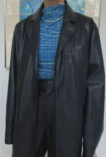 ameri vintage 가죽 자켓