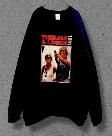 [ 초레어 ] 델마&루이스 트레이닝복 XL 미국 잡화 블랙