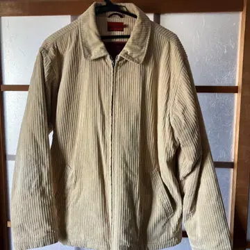 Mr.JUNKO RED 코듀로이 자켓 블루종 미스터 준코