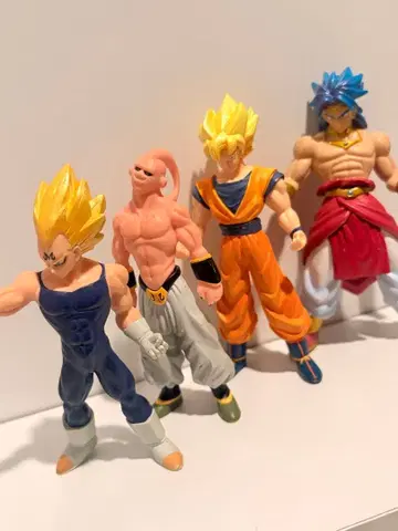 드래곤볼 피규어 세트 4체