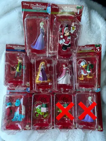 Disney Christmas 2025 오너먼트 복권 8체 세트