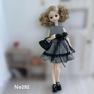 리카짱 의류 셋업 미니 드레스 4세트 No.292