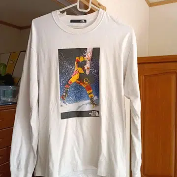 THE NORTH FACE L 사이즈 스노우보드 긴팔 T셔츠
