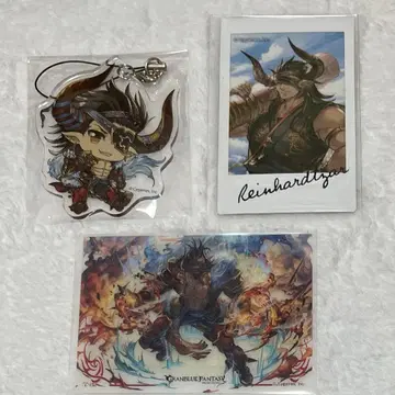 그랑블루 판타지 라인하르트 페탄무스메 클리어 카드