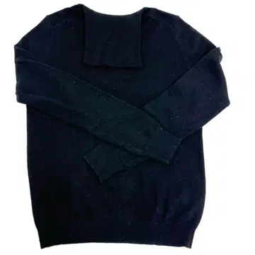 UNIQLO 캐시미어 100% 여성용 터틀넥 니트 블랙