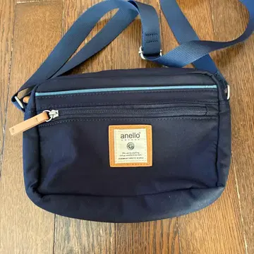 anello 네이비 숄더백