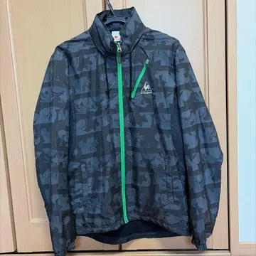 르꼬끄 스포르티브 카모 패턴 나일론 블루종 자켓 르꼬끄 XL 사이즈