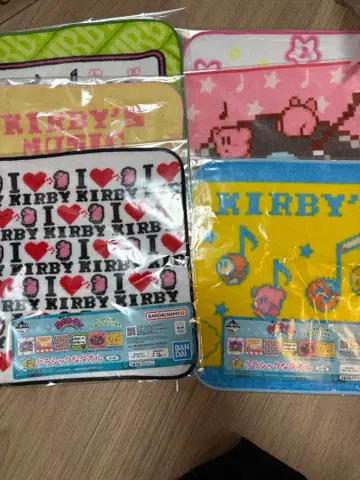 별의 커비 ~푸푸리 믹스~ F상 클래식 타월 6종 세트