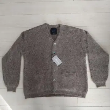 완판템 Cloveru 글로벌 모헤어 가디건 브라운 M 사이즈
