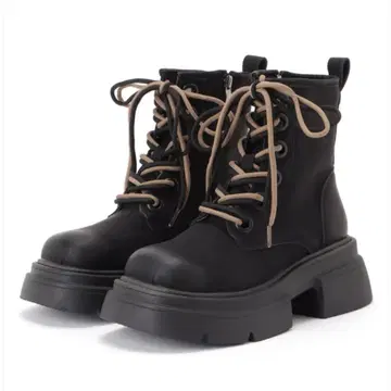 Lace Ladies 레이스업 숏부츠 여성용 24.5cm