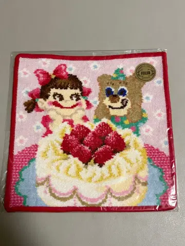 [ 미사용 새상품 ] 페이 라브라리 손수건 페코짱