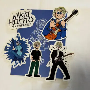 Mrs. GREEN APPLE 와카이 히로토 스티커