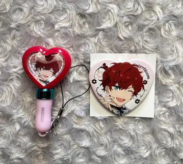 앙스타 스타포니 하트 캔뱃지 미니 펜라이트 참 아마기 히이로