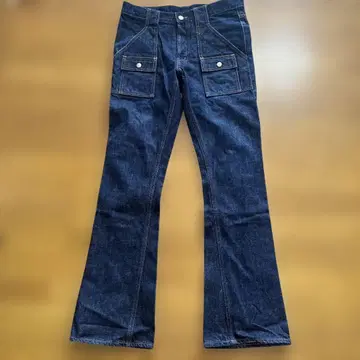 BACKBONE 부시 팬츠 부츠컷 청바지 W32