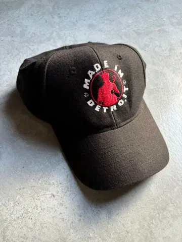 90s 초레어 초기 메이드 인 디트로이트 MADE IN DETROIT 캡