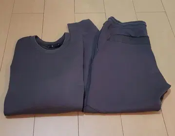 UNIQLO +J 드라이 크롭 스웨트 셔츠 팬츠 셋업