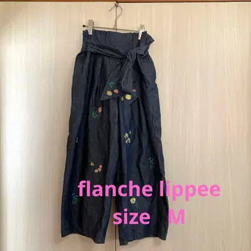 프랑슈리페 데님 와이드 팬츠 M