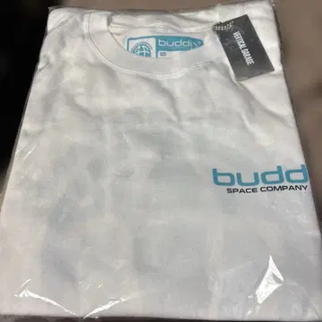 budd SPACE COMPANY XL 화이트 T셔츠