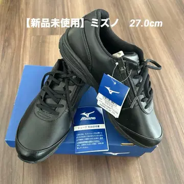 [ 새상품 ] Mizuno 블랙 워킹 스니커즈 27cm