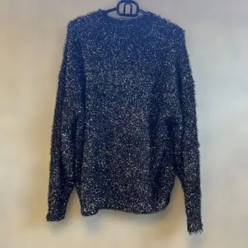 새상품급 벌스데이 바쉬 블랙 니트 라메