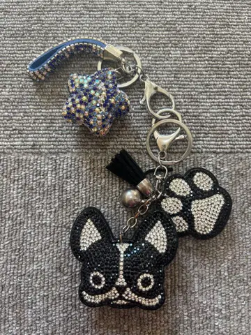 프렌치 불독 키링