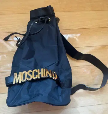 MOSCHINO 복조리 사선 백
