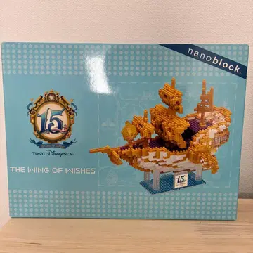 디즈니씨 15주년 나노 블록 윙 오브 위시호 미개봉 새상품