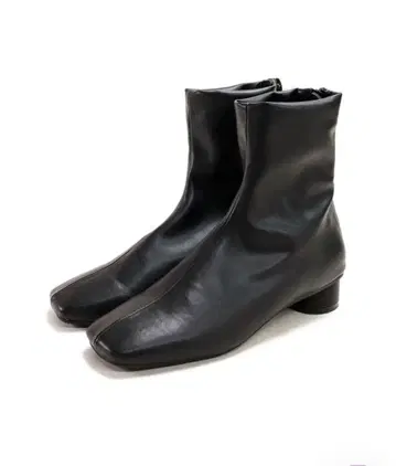 인기 SESTO 로우힐 슬림 스트레치 숏부츠 L 사이즈 블랙