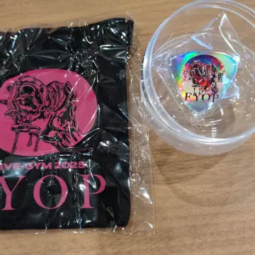 B'z LIVE-GYM 2025 FYOP 가챠가챠 핀 배지 복조리