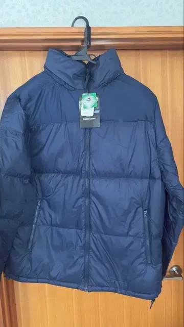 워크맨 워셔블 퓨전 다운 스탠드 블루종 네이비