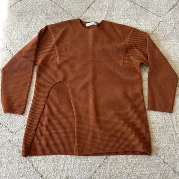 BRACTMENT 브라운 긴팔 스웨터