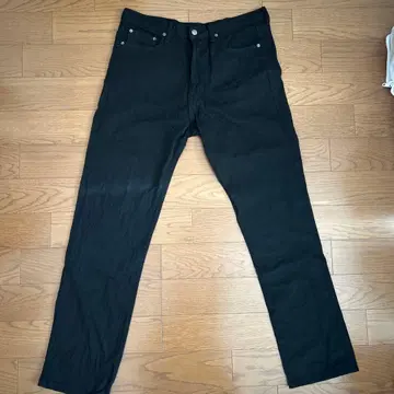 HUF 블랙 데님 팬츠 34