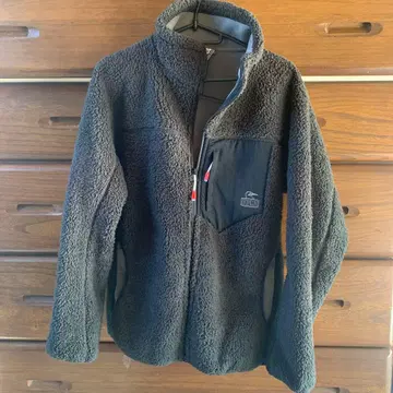 CHUMS 플리스 자켓 S 그레이