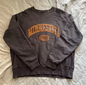 구제 의류 칼리지 로고 맨투맨 트레이닝복