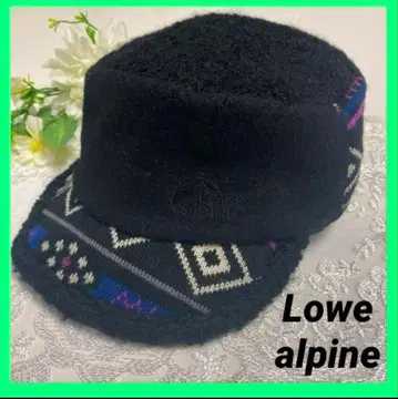 로우 알파인 워크캡 M 모자 블랙 스키 스노우보드