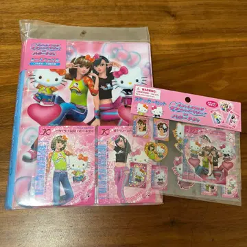 오샤레 마녀 러브 and 베리 x 헬로키티 러브베리 카드 파일 씰