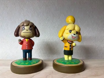 [ amiibo 피규어 ] 동물의 숲 여울(시즈에), 켄트 묶음 판매