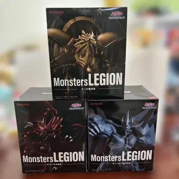 유희왕 Monsters LEGION 삼환신 3종 세트