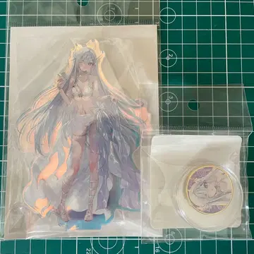 사망유희로 밥을 먹는다 아크릴 스탠드 메달 세트 오로라 2024