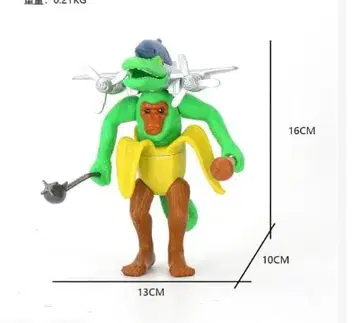 침팬지 니바니니 톤톤톤 사푸르 유니크 피규어 16cm