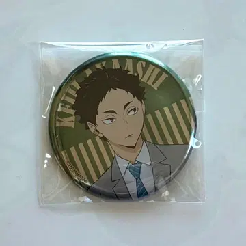 하이큐!! 아카아시 케이지 난자타운 메탈릭 캔뱃지 미사용