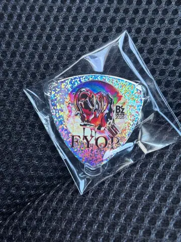 B'z LIVE-GYM FYOP 가챠가챠 피크 배지 새상품