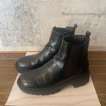 EVOL 블랙 사이드 고어 부츠